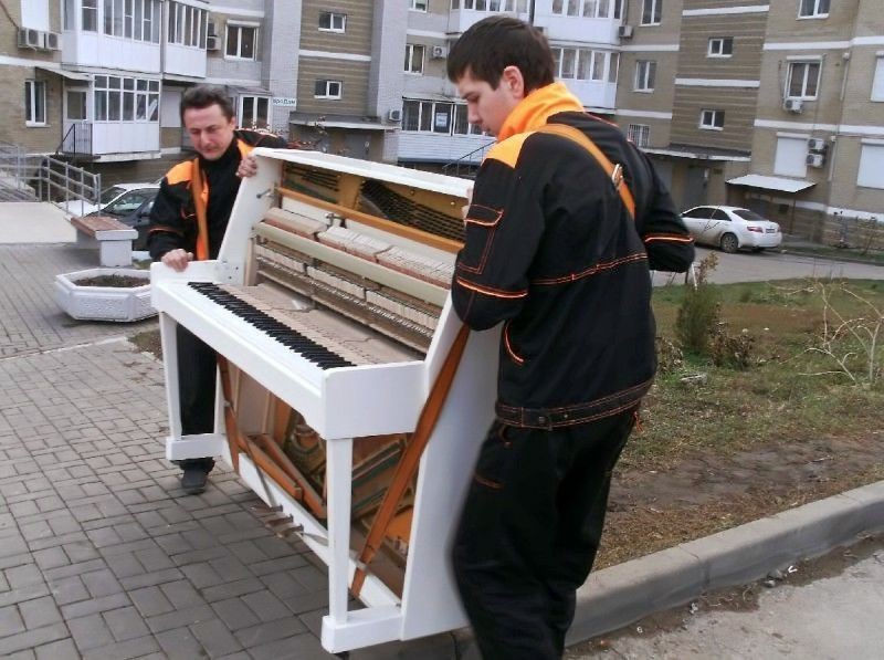 Перевозка пианино и рояля в Сланцах — цена от 827 руб., грузчики, упаковка — Мастер24